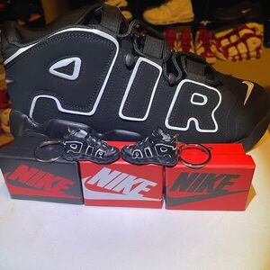 Nike Air More Uptempo Mini Shoe Keychains And Mini Nike Shoe Box MORE COLORS